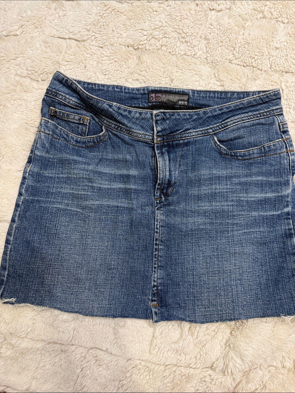 Joe's Jeans Medium Blue Denim Mini Skirt vintage!